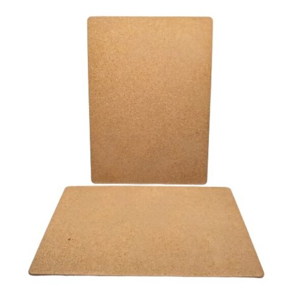 Marnie Long Cork Back Blue Placemats (2) - Picture 2 of 3